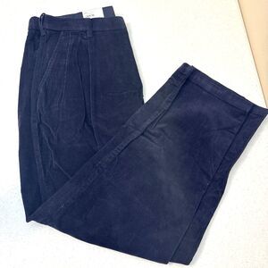 Croft & Barrow Pants Mens 36 x 34 The Stretch Corduroy NWT Classic Fit Pleated